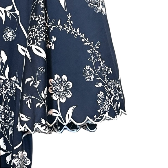 Tuckernuck Westwind Ginger Maxi Dress Navy Blue and White Size S - Picture 7 of 16